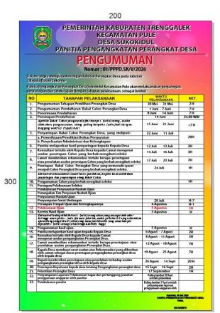 Lowongan Pekerjaan Kasun Sukorejo